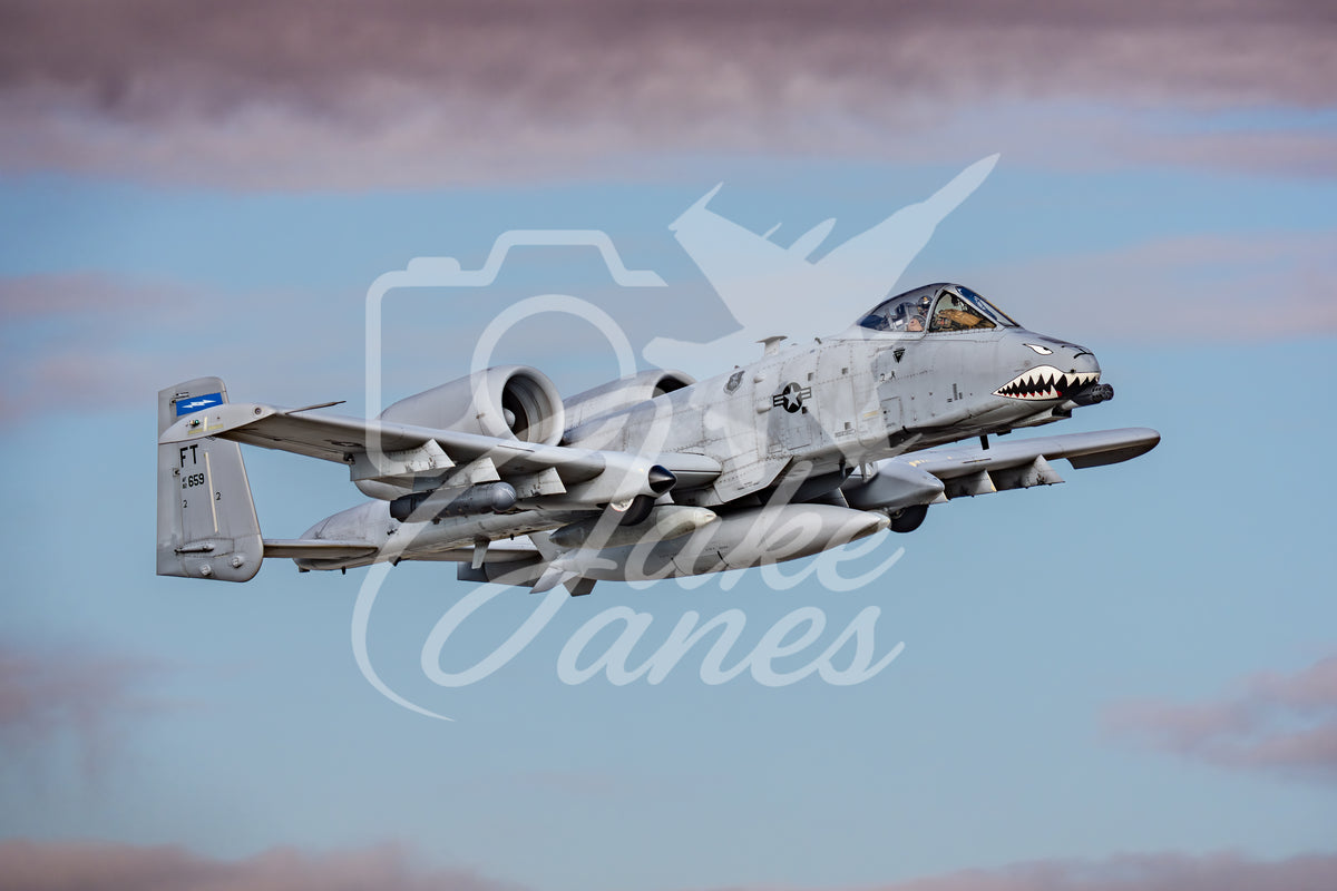 USAF A10C 'Flying Tigers' Sunrise
