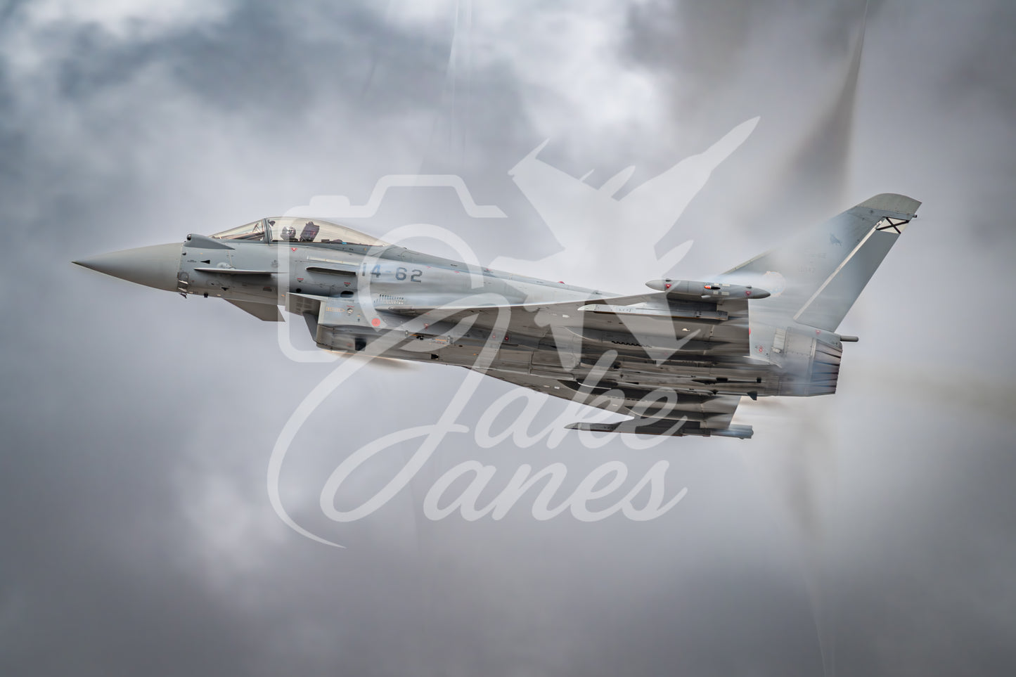Spanish Air Force Eurofighter Typhoon High Speed