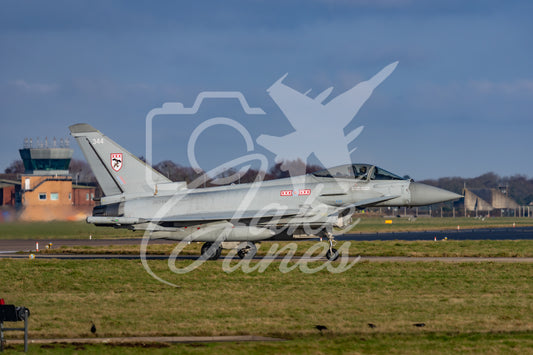 RAF Eurofighter Typhoon Taxiing