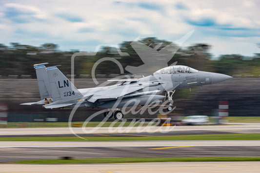 USAF F15E Landing