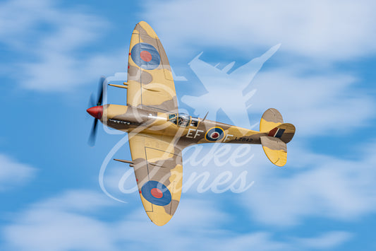 RAF Spitfire mk IX desert