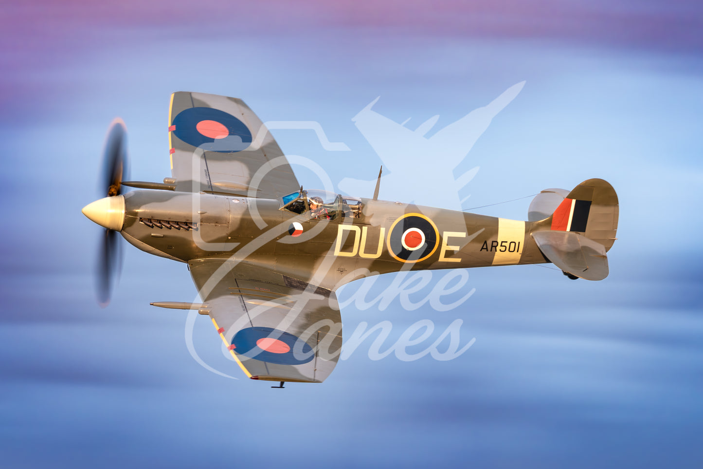 RAF Spitfire mkVC evening