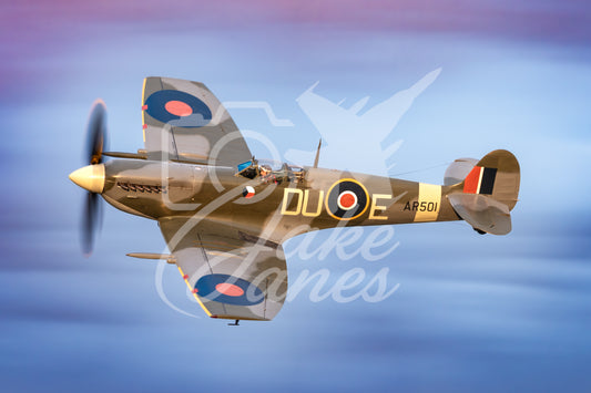 RAF Spitfire mkVC evening