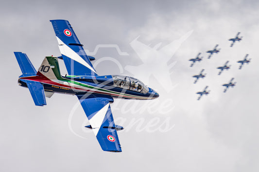Freece Tricolori Single flyby