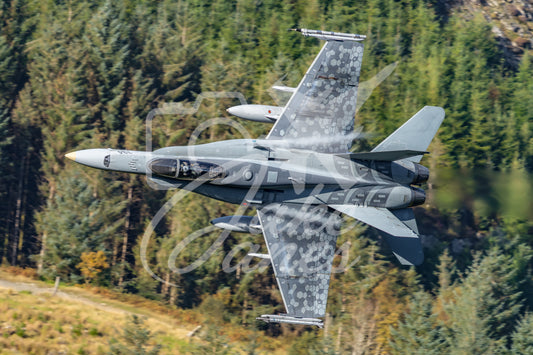 RCAF CF-188 2022 Demo Livery Mach Loop
