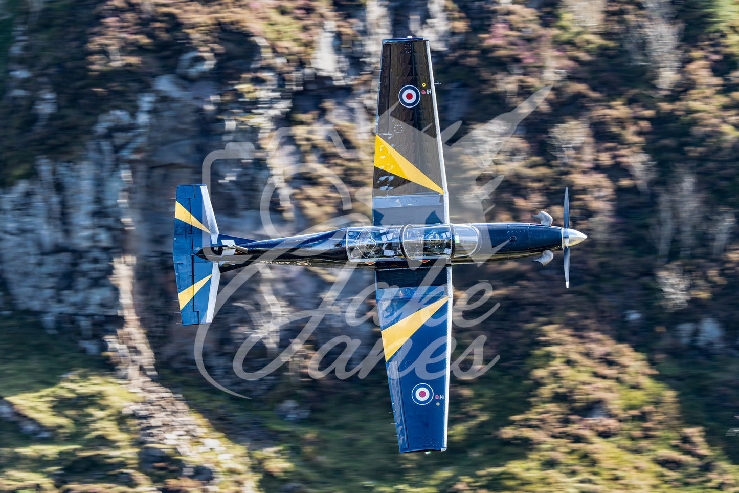 RAF Texan Mach Loop