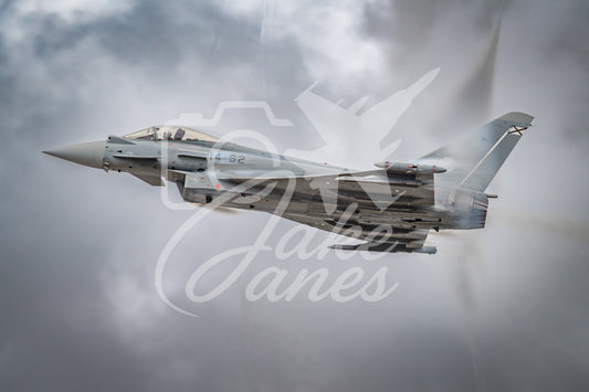Spanish Air Force Eurofighter Typhoon High Speed
