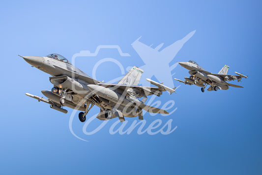 USAF F16 Pair